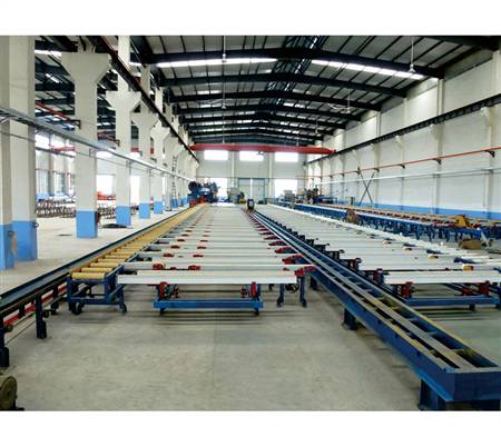 平移式出料台生产线