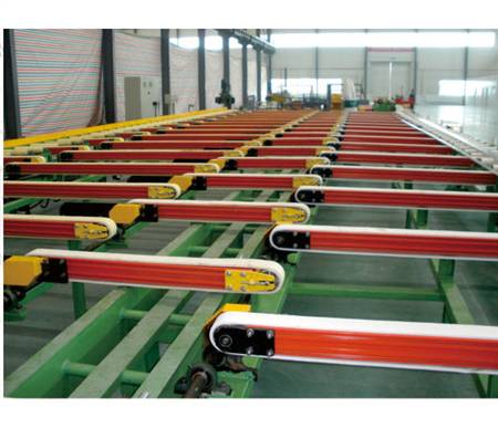 毛毡带式出料台生产线